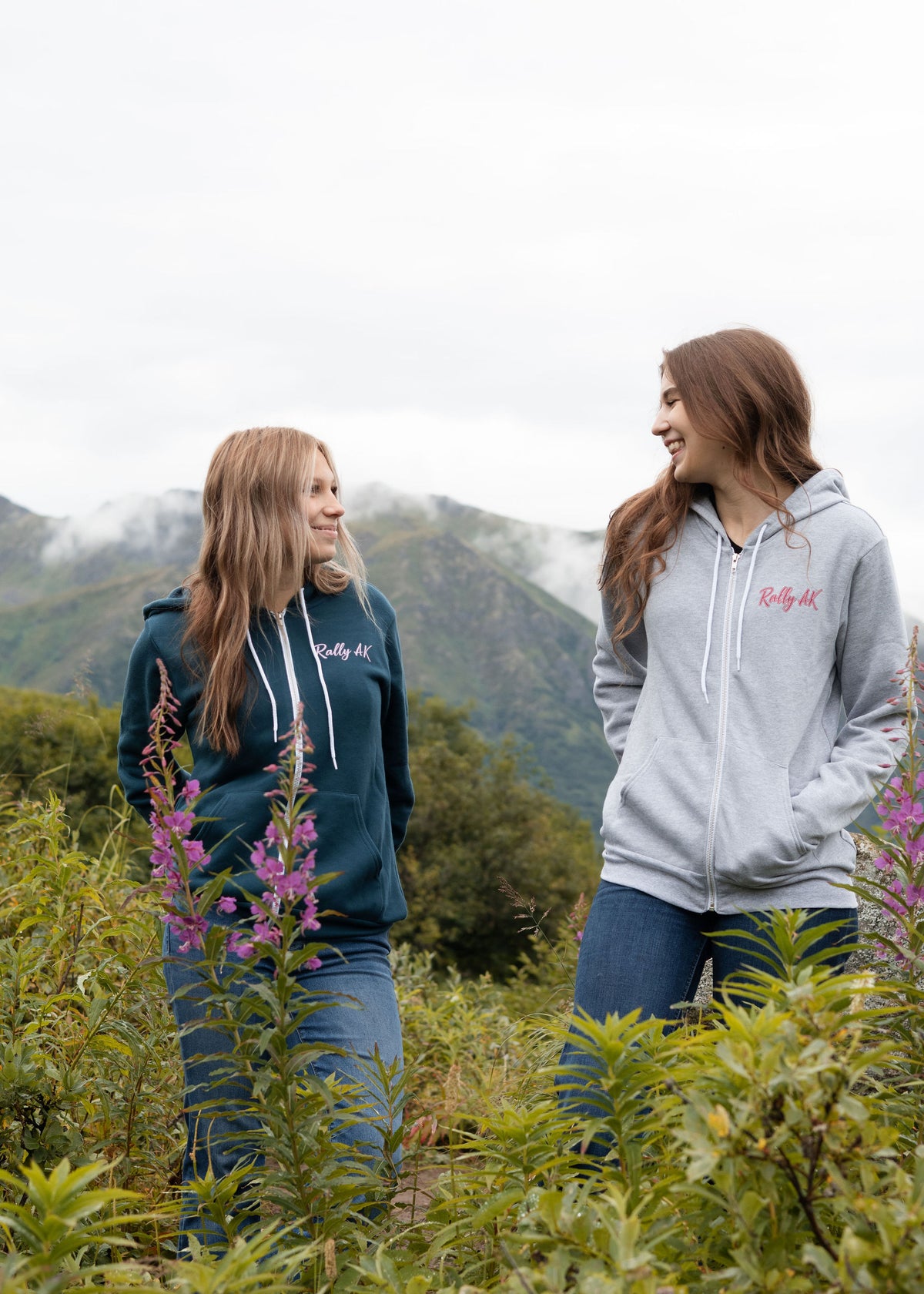 Mount Blackburn Fireweed Pack It In Pack It Out Zip