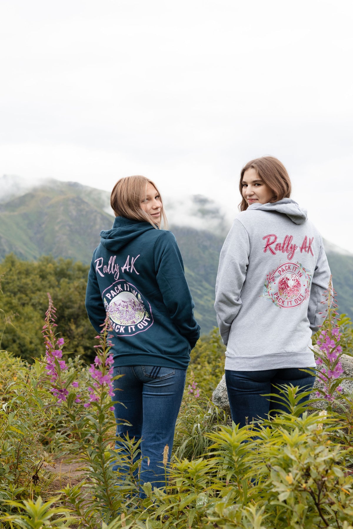 Mount Blackburn Fireweed Pack It In Pack It Out Zip