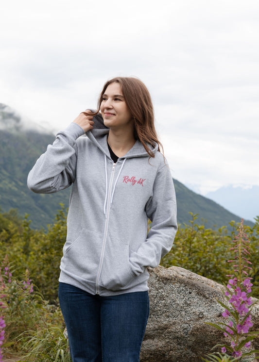 Mount Blackburn Fireweed Pack It In Pack It Out Zip