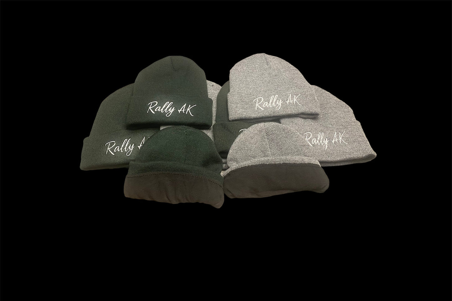 Fleece Lined Embroidered Beanies-Discontinued